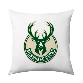 Milwaukee bucks, Sofa cushion 40x40cm includes filling