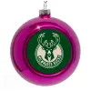 Purple Christmas tree ornament bauble 8cm