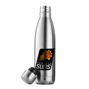 Phoenix Suns, Μεταλλικό παγούρι θερμός Inox (Stainless steel), διπλού τοιχώματος, 500ml