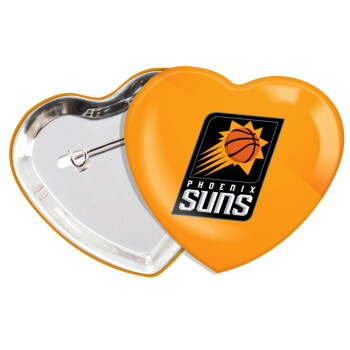 Phoenix Suns, Κονκάρδα παραμάνα καρδιά (57x52mm)