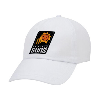 Phoenix Suns, Καπέλο Baseball Λευκό (5-φύλλο, unisex)