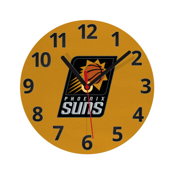 Phoenix Suns, Ρολόι τοίχου γυάλινο (20cm)