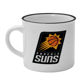 Phoenix Suns, Κούπα κεραμική vintage Λευκή/Μαύρη 230ml