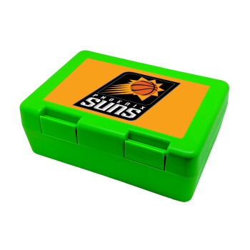 Phoenix Suns, Παιδικό δοχείο κολατσιού ΠΡΑΣΙΝΟ 185x128x65mm (BPA free πλαστικό)