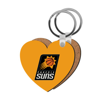 Phoenix Suns, Μπρελόκ Ξύλινο καρδιά MDF