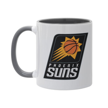 Phoenix Suns, Κούπα χρωματιστή γκρι, κεραμική, 330ml