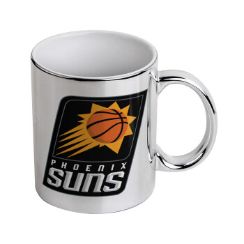 Phoenix Suns, Κούπα κεραμική, ασημένια καθρέπτης, 330ml