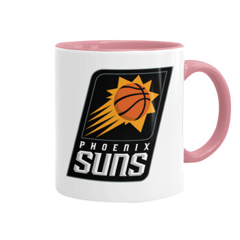 Phoenix Suns, Mug colored pink, ceramic, 330ml