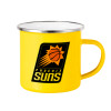 Yellow Enamel Metallic Cup 360ml