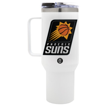 Phoenix Suns, Mega Tumbler με καπάκι, διπλού τοιχώματος (θερμό) 1,2L