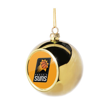 Phoenix Suns, Χριστουγεννιάτικη μπάλα δένδρου Χρυσή 8cm