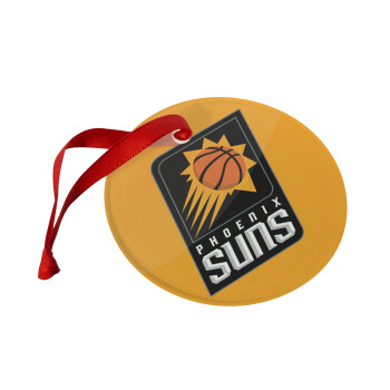 Phoenix Suns, Christmas ornament glass 9cm