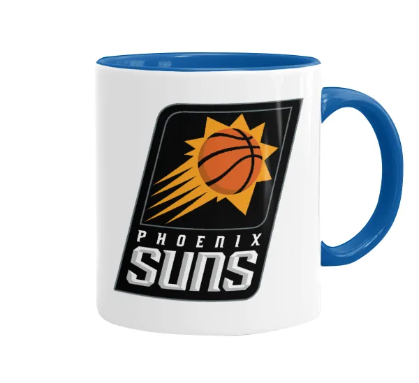 Phoenix Suns — Κούπα χρωματιστή μπλε, κεραμική, 330ml