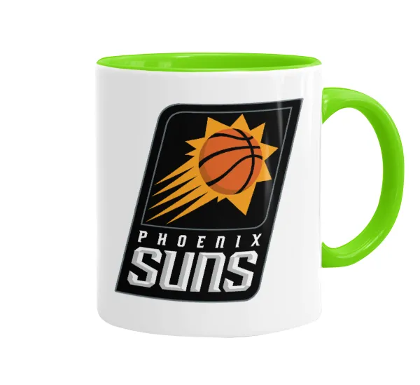Phoenix Suns — Κούπα χρωματιστή βεραμάν, κεραμική, 330ml