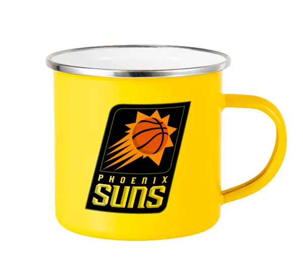 Phoenix Suns — Yellow Enamel Metallic Cup 360ml