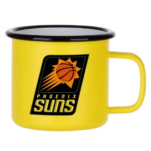 Phoenix Suns — Κούπα Μεταλλική εμαγιέ ΜΑΤ Κίτρινη 360ml