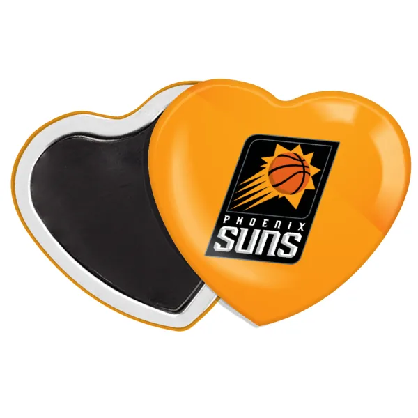 Phoenix Suns — Μαγνητάκι καρδιά (57x52mm)