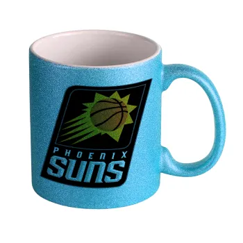 Phoenix Suns, Κούπα Σιέλ Glitter που γυαλίζει, κεραμική, 330ml