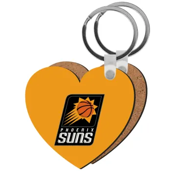 Phoenix Suns, Μπρελόκ Ξύλινο καρδιά MDF