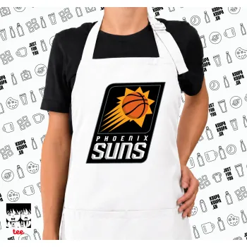 Phoenix Suns, Ποδιά μακριά Σεφ ολόσωμη με τσέπες white (ΕΝΗΛΙΚΩΝ)
