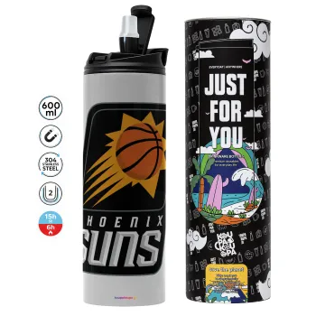 Phoenix Suns, Tumbler stainless steel GREY 600ml