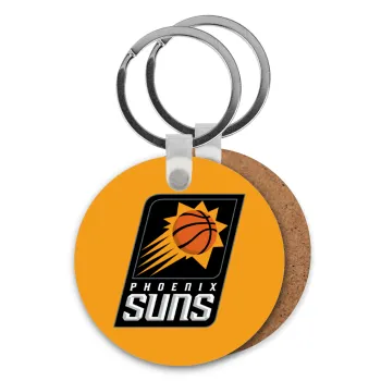Phoenix Suns, Μπρελόκ Ξύλινο στρογγυλό MDF Φ5cm