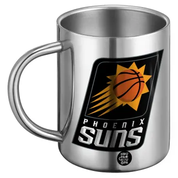 Phoenix Suns, BIG Mug Stainless steel double wall (450ml)