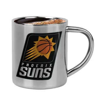 Phoenix Suns, Double-wall metal cup for espresso (220ml)