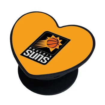 Phoenix Suns, Phone Holders Stand  καρδιά Μαύρο Βάση Στήριξης Κινητού στο Χέρι