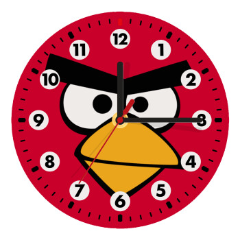 Angry birds eyes, Wooden wall clock (20cm)