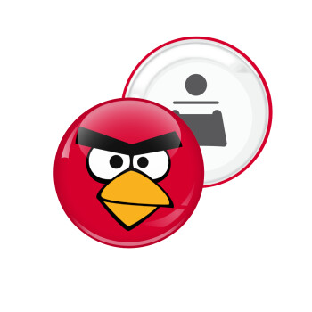 Angry birds eyes, Μαγνητάκι και ανοιχτήρι μπύρας στρογγυλό διάστασης 5,9cm