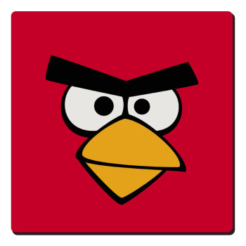 Angry birds eyes, Τετράγωνο μαγνητάκι ξύλινο 6x6cm