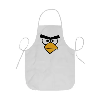 Angry birds eyes, Ποδιά Σεφ ολόσωμη κοντή  Παιδική (44x62cm)