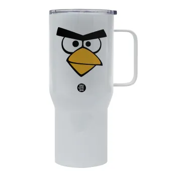 Angry birds eyes, Tumbler με καπάκι, διπλού τοιχώματος (θερμό) 750L