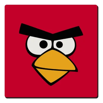 Angry birds eyes, Τετράγωνο μαγνητάκι ξύλινο 6x6cm