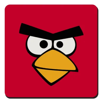 Angry birds eyes, Τετράγωνο μαγνητάκι ξύλινο 9x9cm