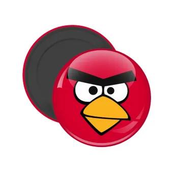 Angry birds eyes, Μαγνητάκι ψυγείου στρογγυλό διάστασης 5cm