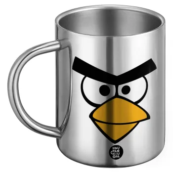 Angry birds eyes, BIG Mug Stainless steel double wall (450ml)