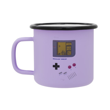 Gameboy, Κούπα Μεταλλική εμαγιέ ΜΑΤ Light Pastel Purple 360ml