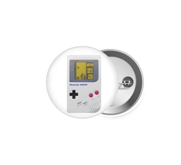 Gameboy — Pin badge, 5cm