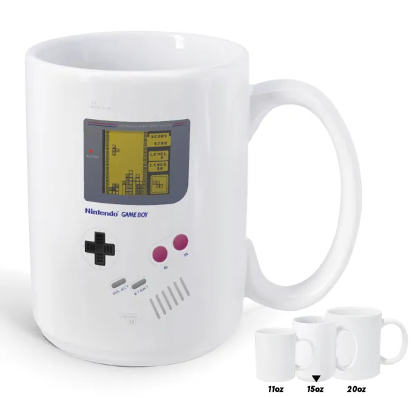 Gameboy — Mega mug, ceramic, 450ml