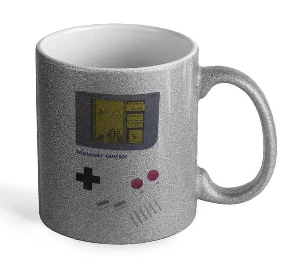Gameboy — Glitter Ασημένια