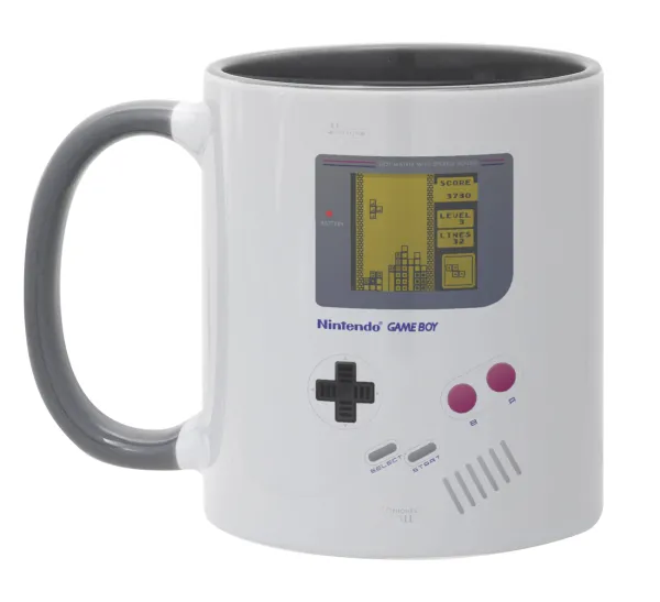 Gameboy — Mug colored grey, ceramic, 330ml