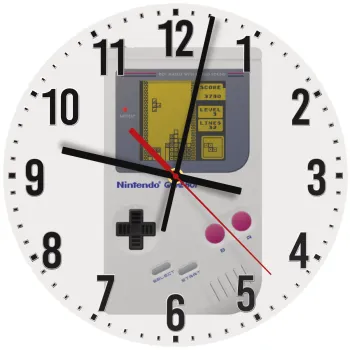 Gameboy, Ρολόι τοίχου ξύλινο (30cm)