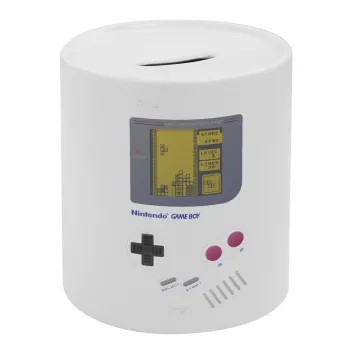 Gameboy, Κουμπαράς πορσελάνης με τάπα