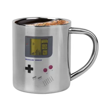 Gameboy, Double-wall metal cup for espresso (220ml)