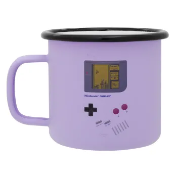 Gameboy, Κούπα Μεταλλική εμαγιέ ΜΑΤ Light Pastel Purple 360ml