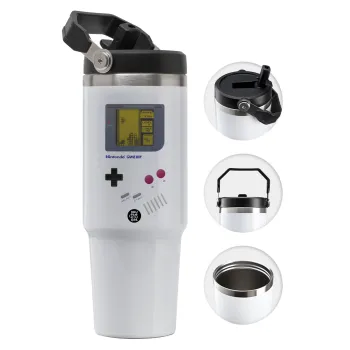 Gameboy, Θερμός Ανοξείδωτο 30oz με χερούλι