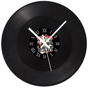 Dear Santa, sorry for all the F-bombs, Ρολόι τοίχου Βινύλιο (30cm)