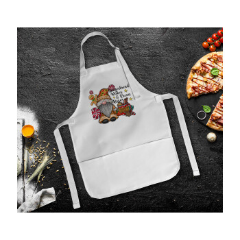 Gingerbread Wishes, Ποδιά Σεφ Ολόσωμη Παιδική (με ρυθμιστικά και 2 τσέπες)